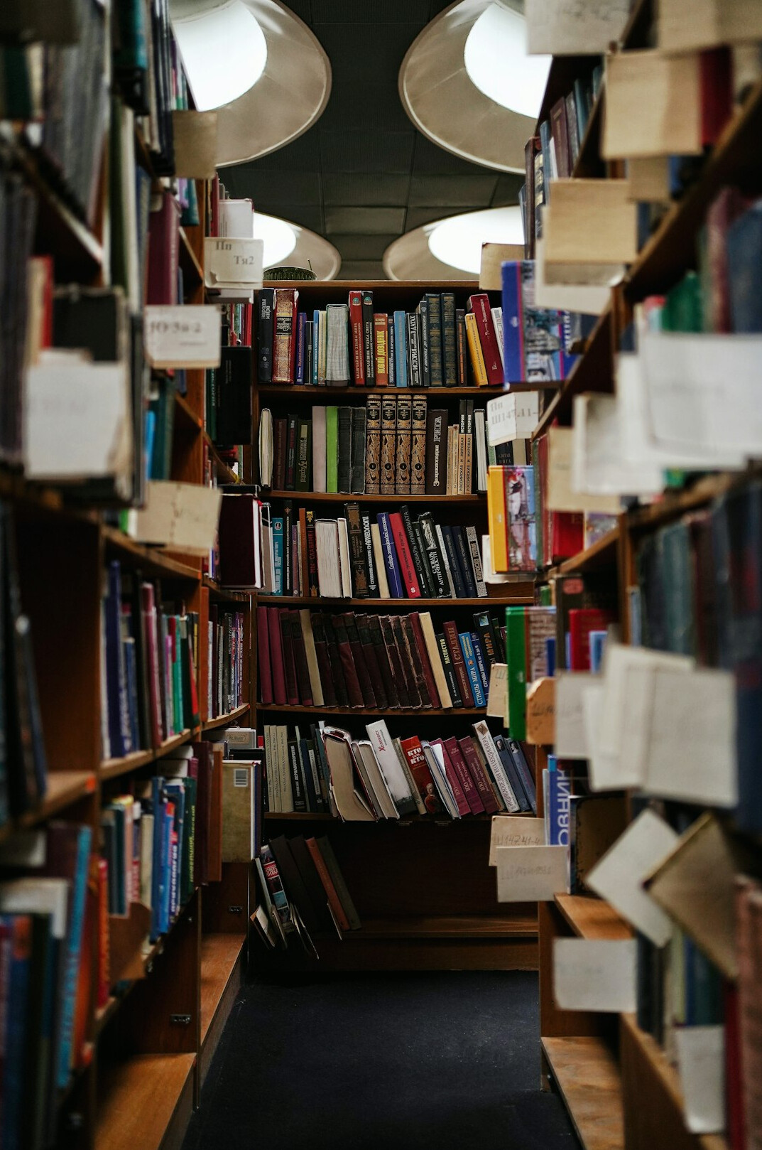 old library books